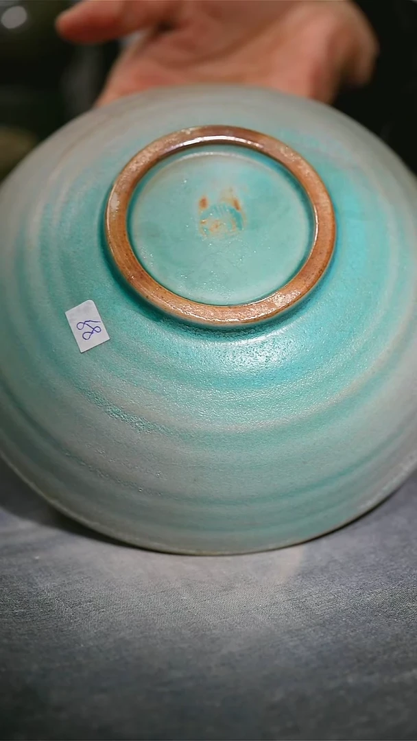 【闪购商品】碗浪鬼柴烧釉绘柴烧