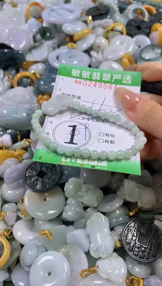 翡翠未镶嵌颈饰闪购0249584多样性发其一