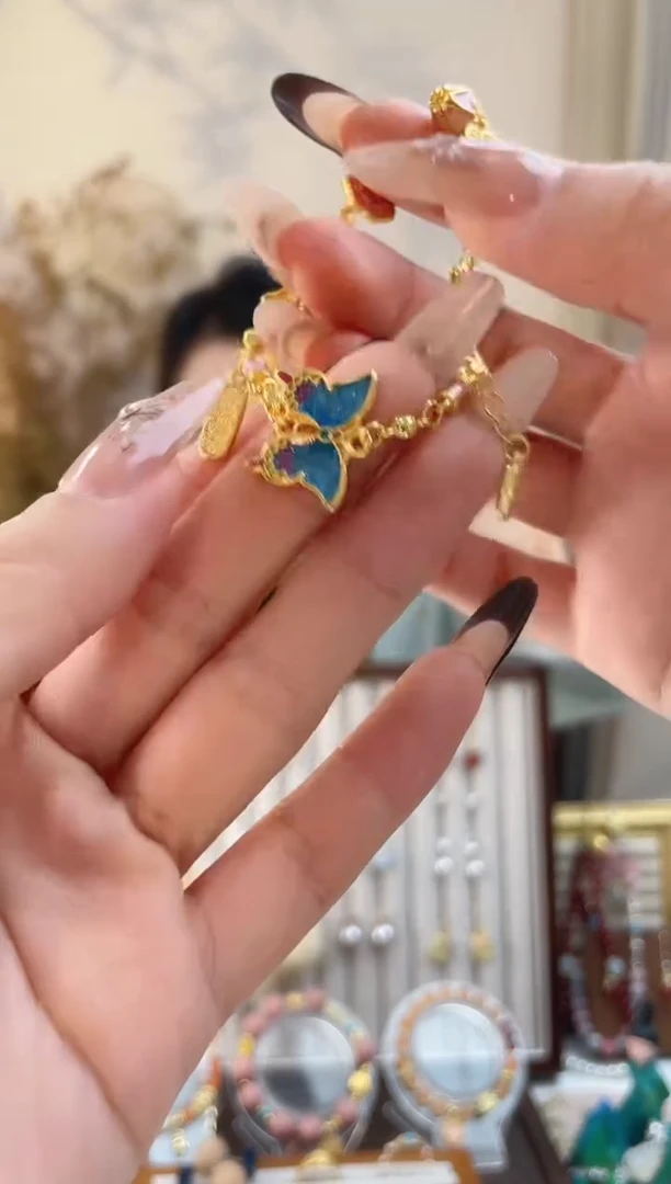 铜合金无蝴蝶手链