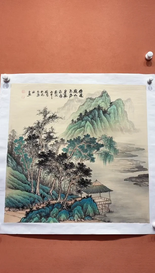 国画师立照老师国画作品