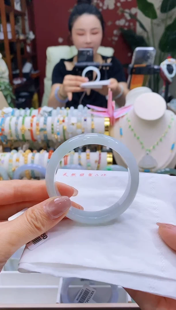 翡翠手镯未镶嵌55号55.0/12.3*6.8