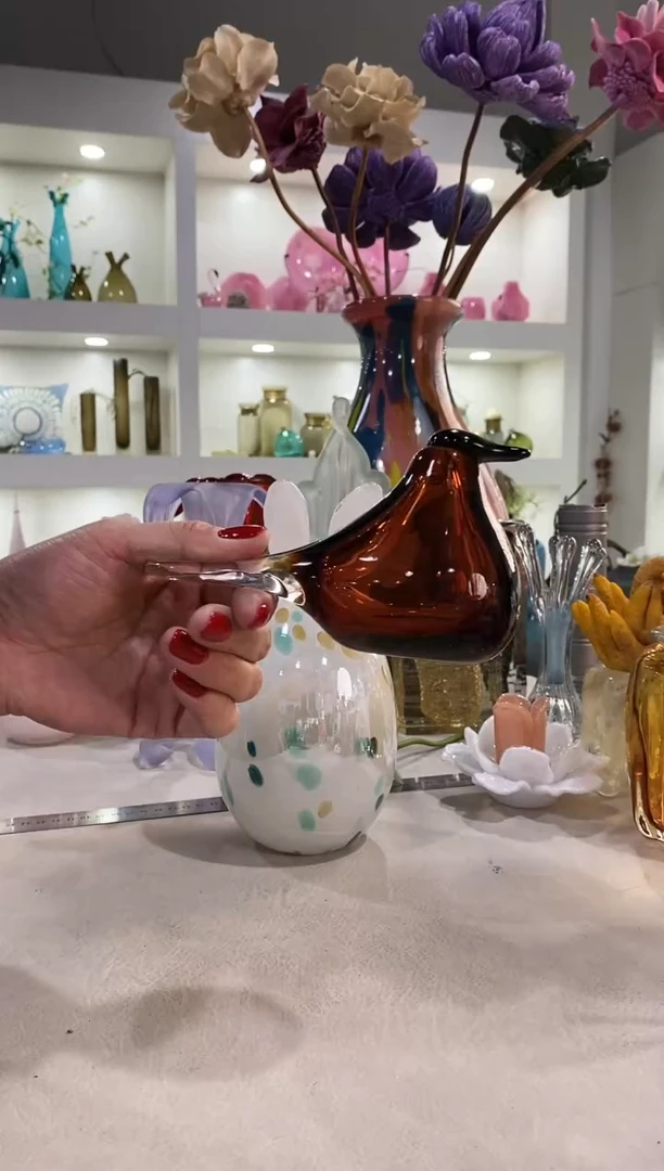 慕忆家手作琉璃花瓶