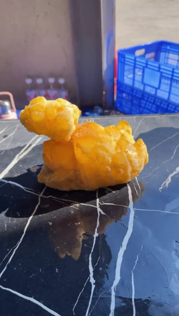 【闪购商品】水晶原石未镶嵌天然黄水晶原石摆件拍2单99发1