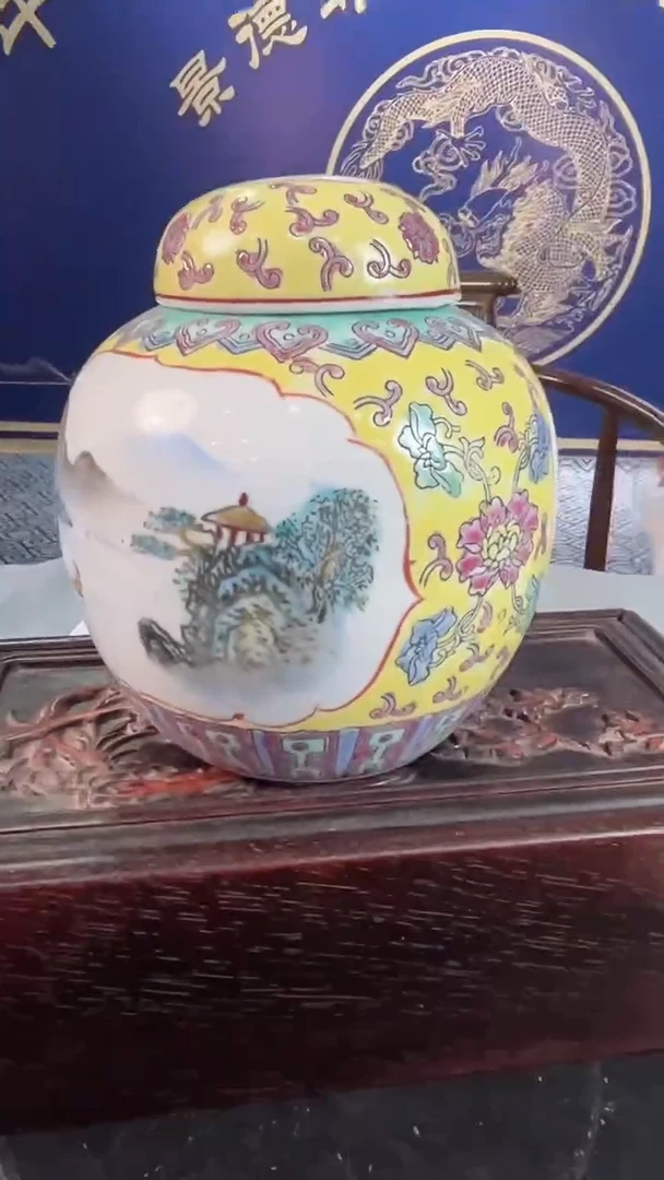 摆件c015景德镇瓷器摆件一件