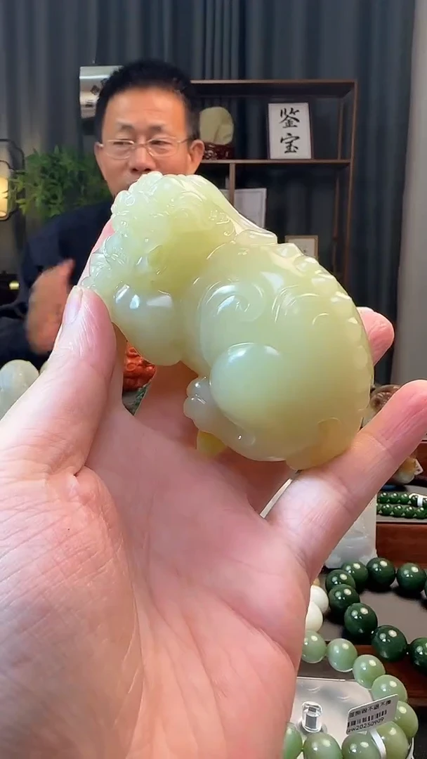 吊坠(不含链)未镶嵌和田玉手把件