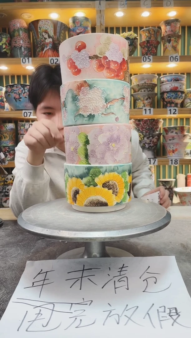 【闪购商品】瓷片默认微瑕一物一拍0119-064