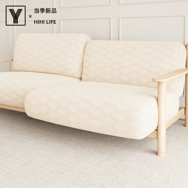 YY线条格沙发笠保护套纹理感全包四季通用沙发坐垫套罩通用保护套