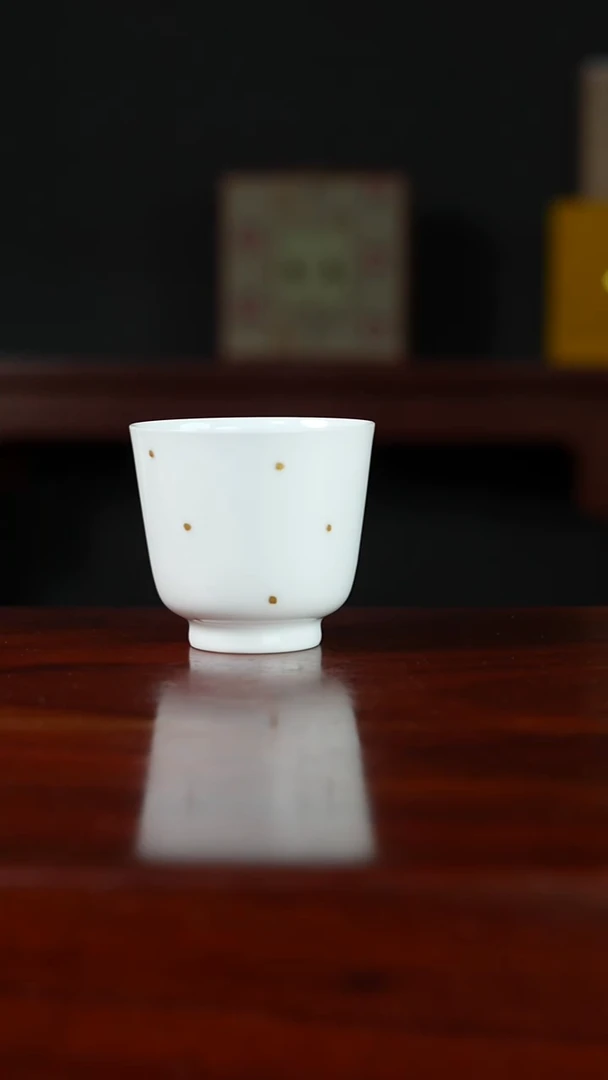 祖传窑真柴窑传承400年点金品茗杯