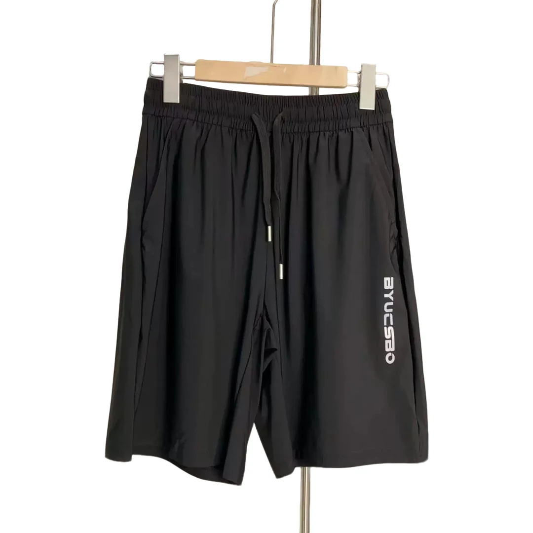 垂坠凉感冰丝！轻薄透气速干跑步短裤弹力五分裤