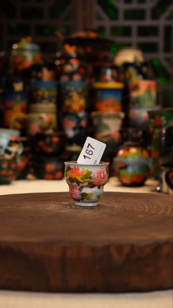 油画    手绘釉下彩167