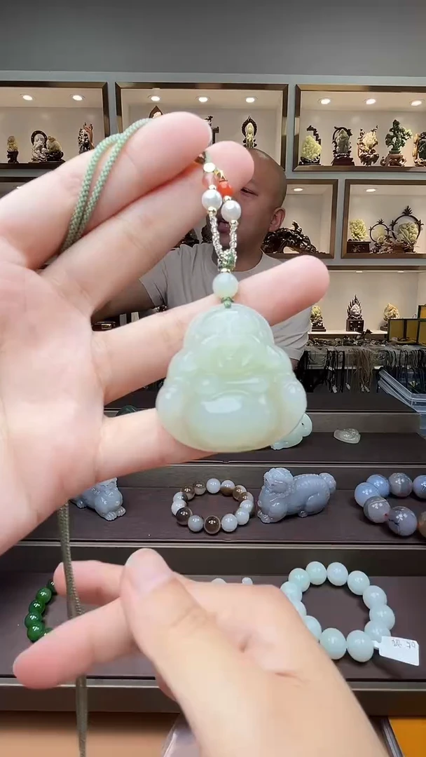 和田玉未镶嵌挂件苏