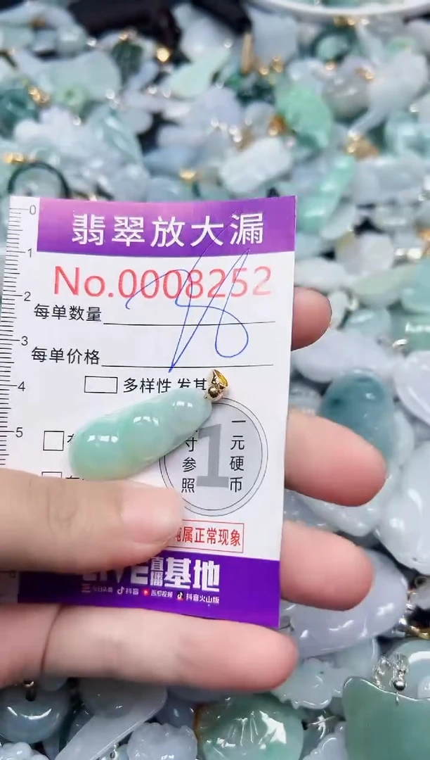 颈饰未镶嵌翡翠8252