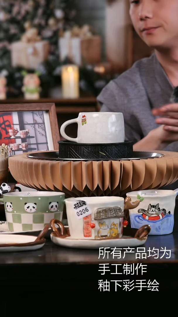 【闪购商品】原来是泥手工创意瓷0305
