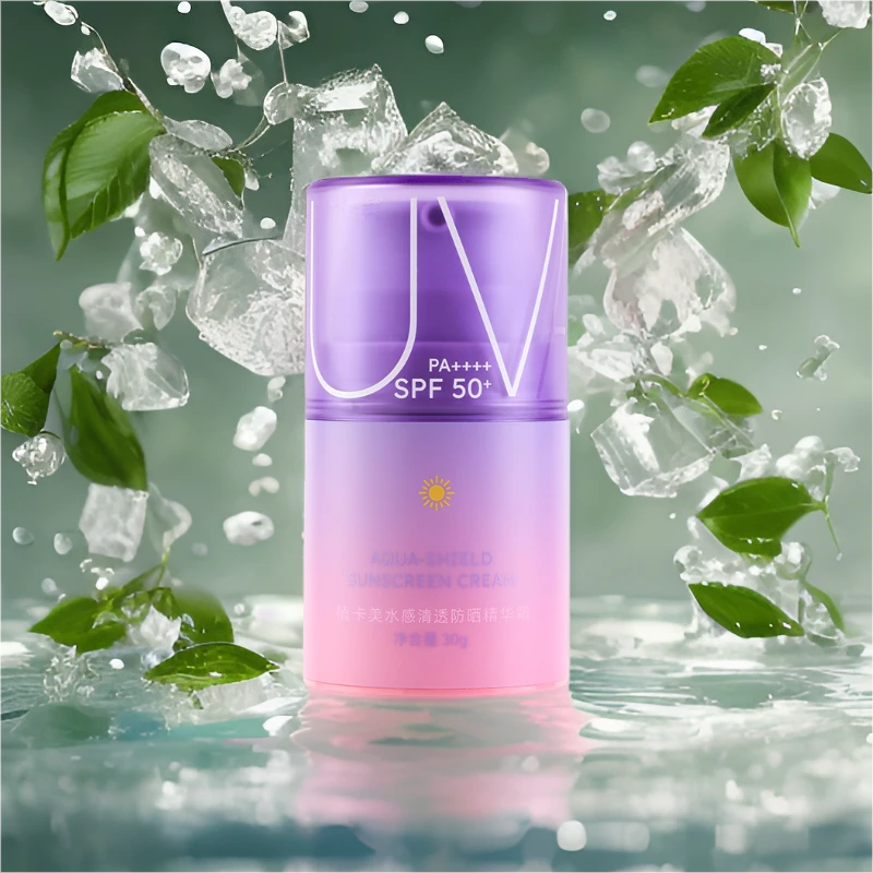 植卡美[新品]空气皮防晒霜｜水感清透防晒精华霜SPF50+,PA++++