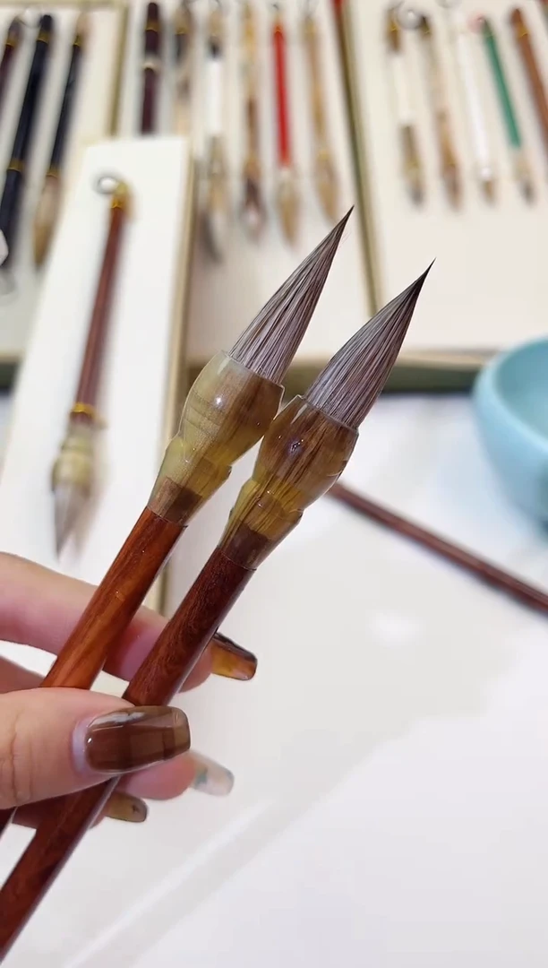 蘭亭 雪狐狼毫紫豪1只