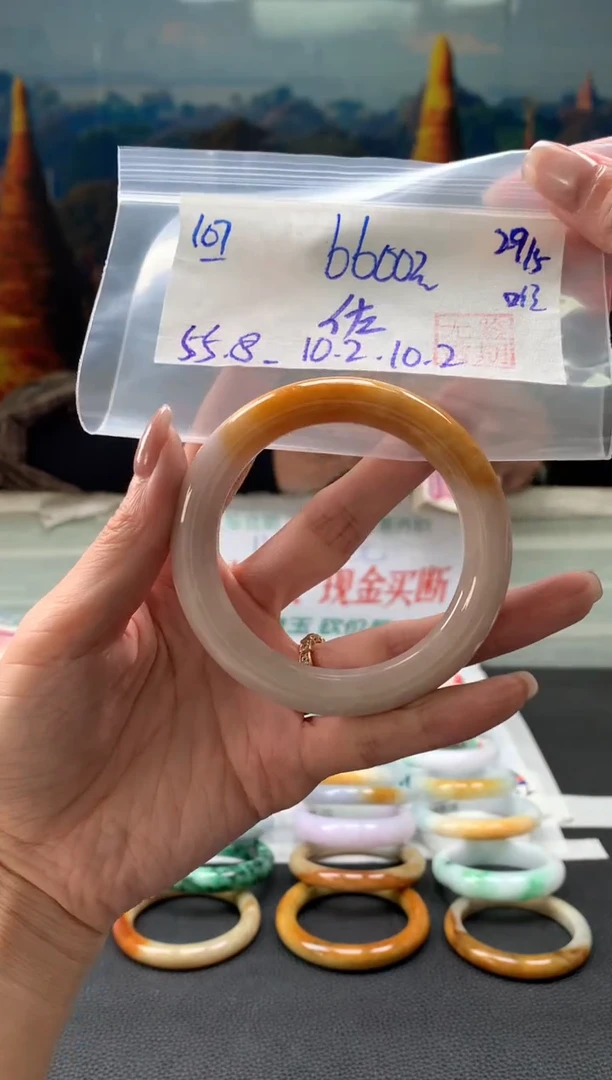 翡翠手镯未镶嵌翡翠手镯 下单联系小耳机#107