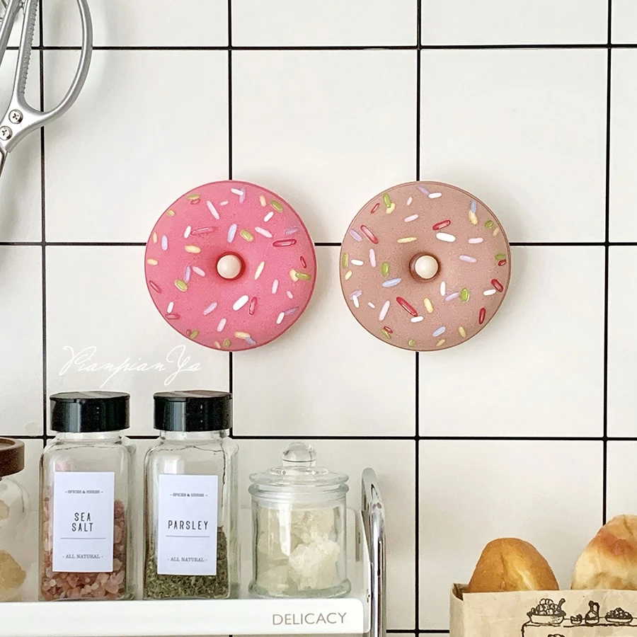 甜甜圈洗碗擦厨房清洁专用百洁布洗碗海绵带吸盘洗碗刷锅神器