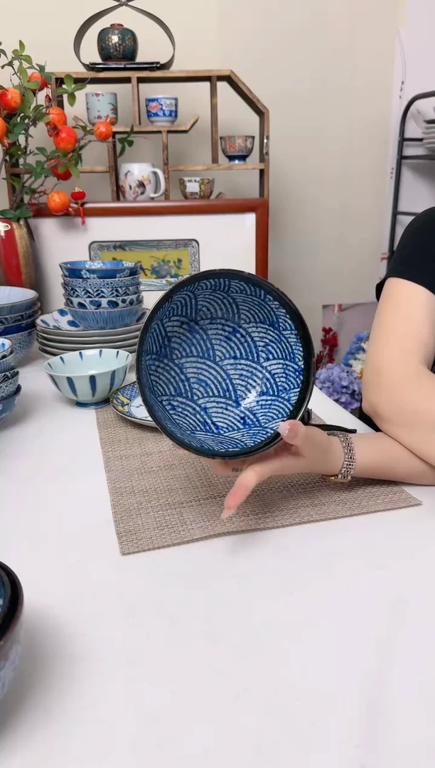 海波纹6.6英寸面碗 IS-2