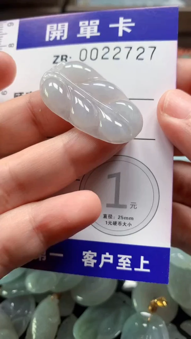 翡翠未镶嵌颈饰1