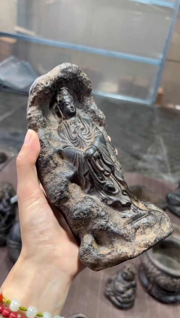 陶土【火山泥】普慈观音