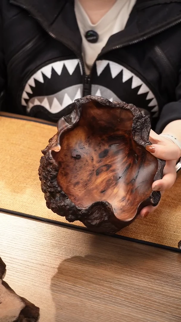 35号云小屋紫柚木果盘