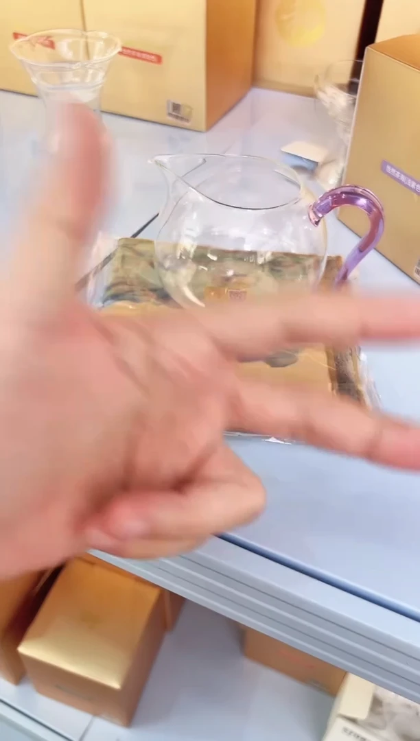 禾器淡然茶海浅紫色送茶巾