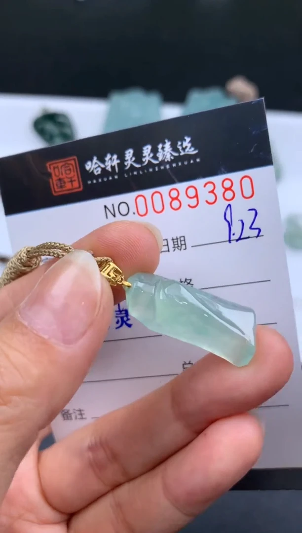颈饰未镶嵌翡翠哈轩  挂件1