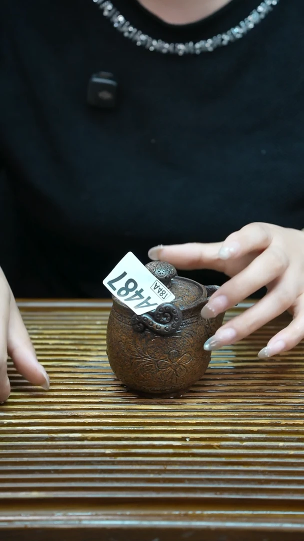 万古烧粗陶手工茶具