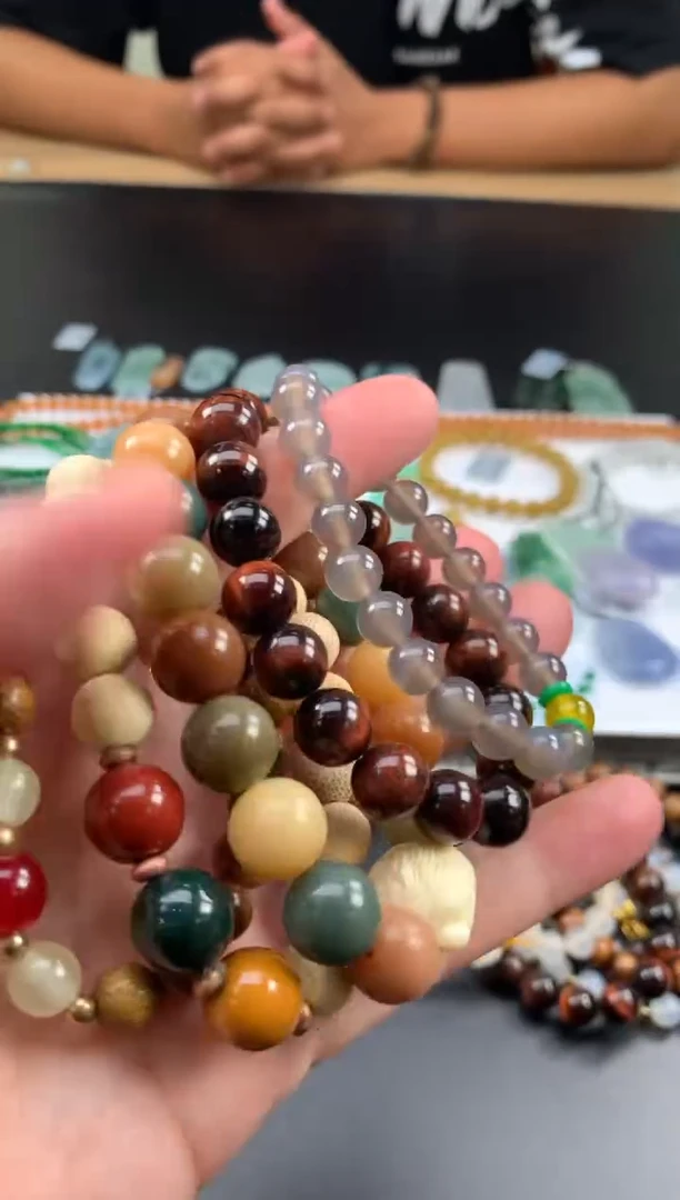玛瑙/玉髓手链未镶嵌牛*手串