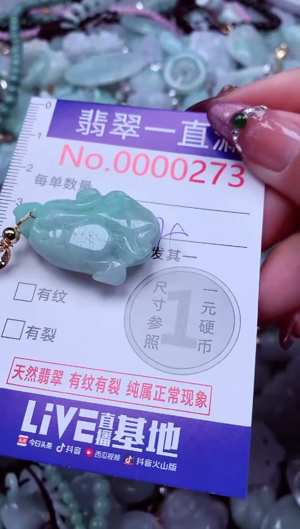 颈饰未镶嵌翡翠273