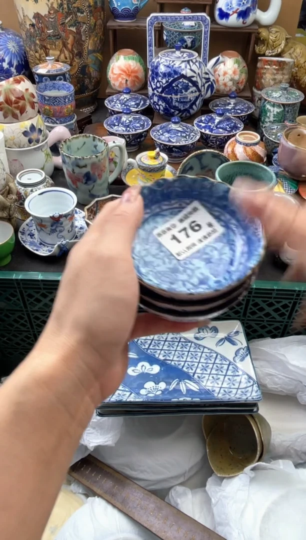 瓷片柯*176号六六工艺品瓷器
