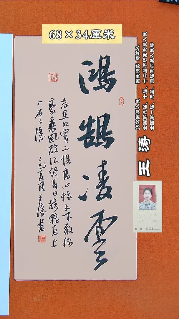 书法79R王涛书法作品