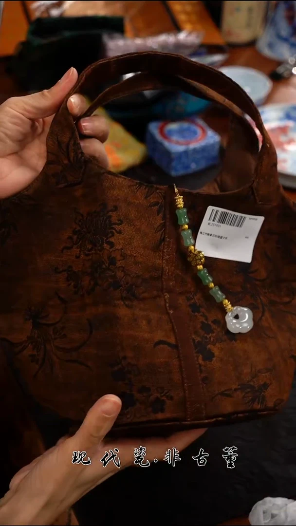 （售后需完整开箱视频）正春堂雪瑶@@慢蓝挎包