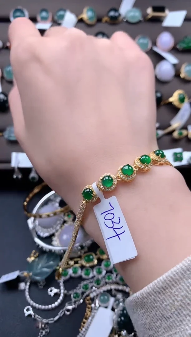 【闪购商品】翡翠戒指银S925镶嵌4324324