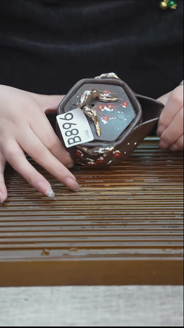 纯手工粗陶茶具每一只不一样