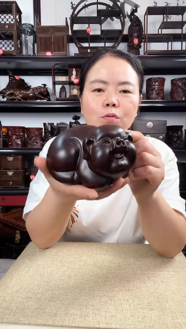 木大猪老李红木工艺品