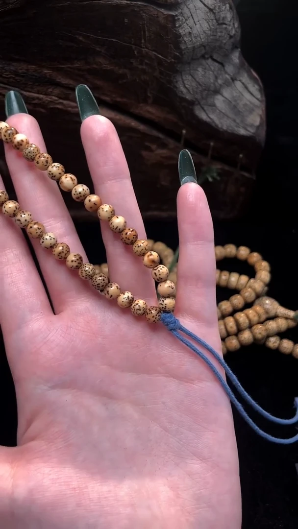 手串星月菩提精工级陈籽圆珠手持（B）6