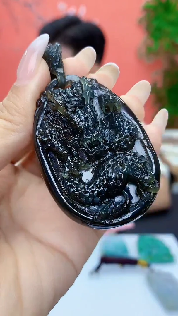 未镶嵌定制翡翠4917ty-毛货挂件29