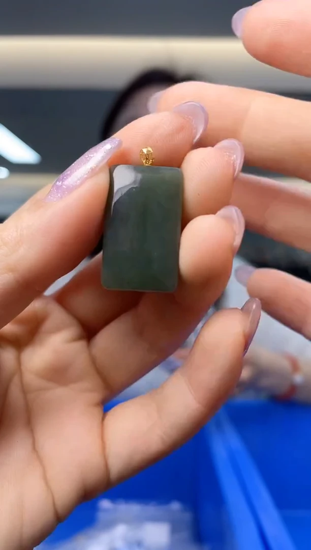 【闪购商品】和田玉`18K金镶嵌（多样性发一件）