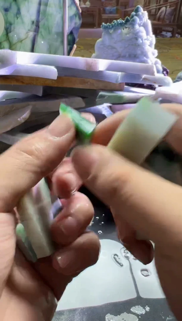 未镶嵌挂件翡翠天然缅甸翡翠A货