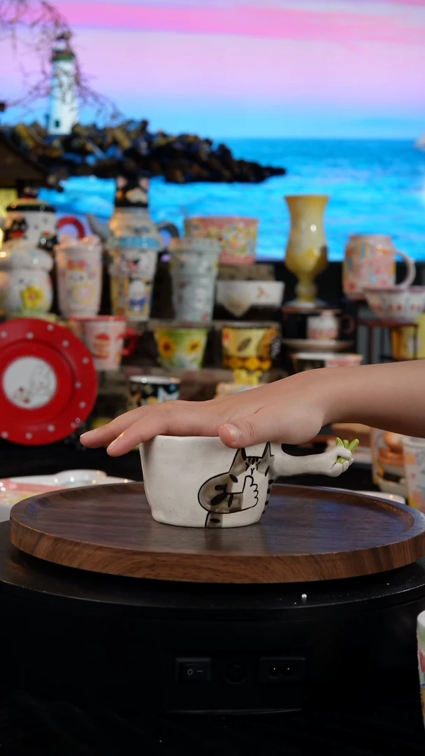 陶瓷便携款景德镇手工手绘陶瓷