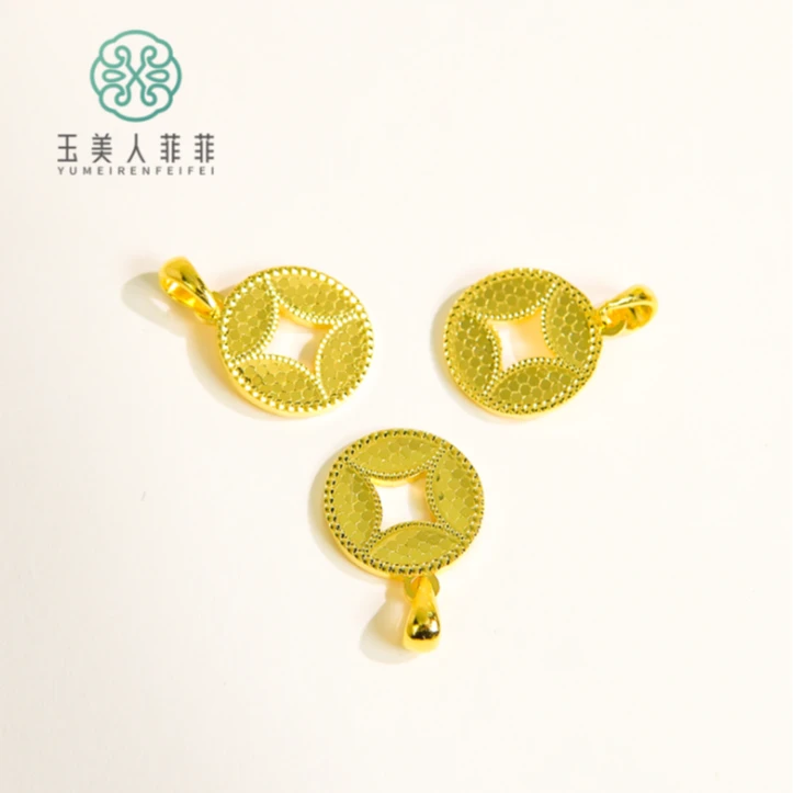 吊坠足银 石惑珠宝~足银吊坠约13mm/多样性发一