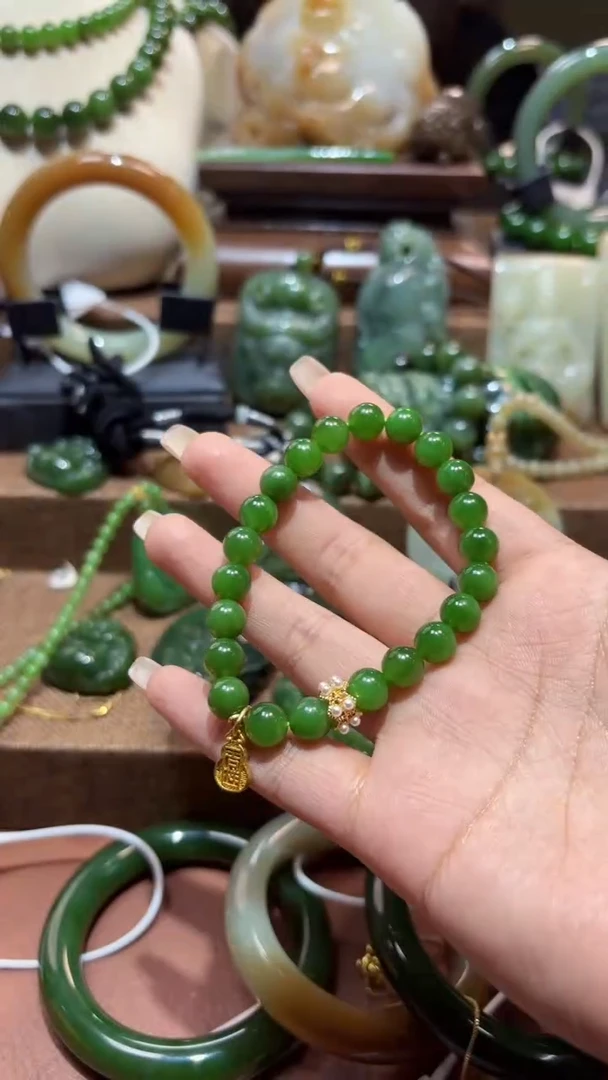 未镶嵌手串和田玉（碧玉）1