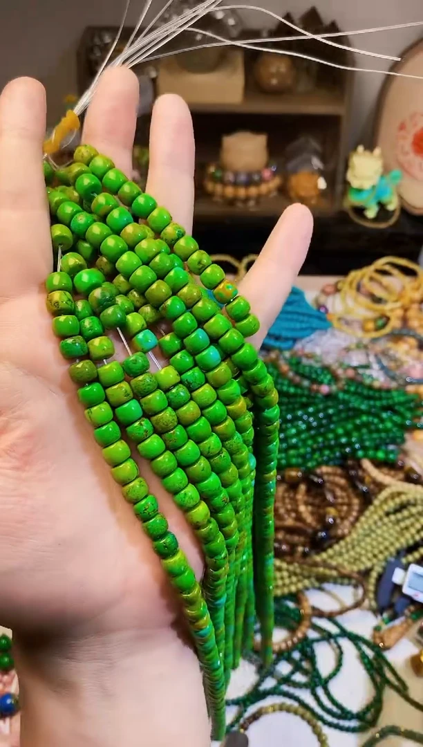 菱锰矿未镶嵌11菜籽绿半成品