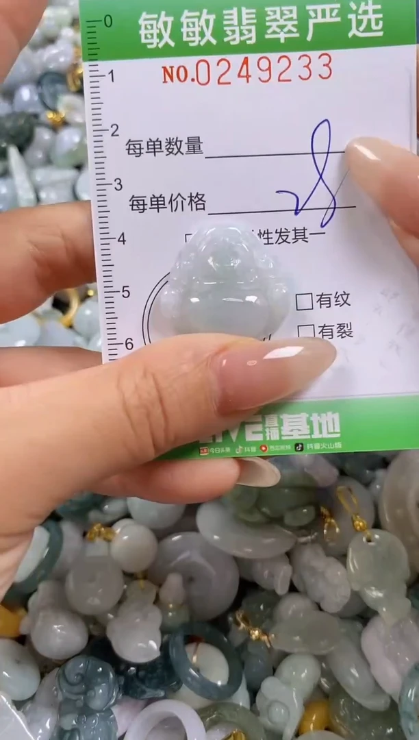 翡翠未镶嵌颈饰闪购0249233