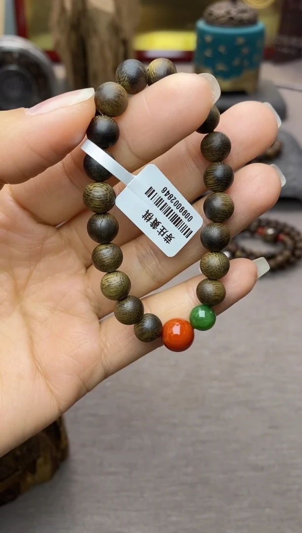 【闪购商品】沉香手串黄棋楠沉水08老料＋配饰设计