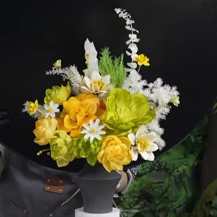 直播间宠粉福利【莫奈黄】通草花干花永生花不含瓶只有花材包邮