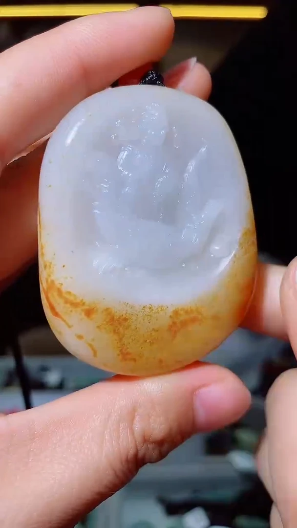 和田玉未镶嵌颈饰1