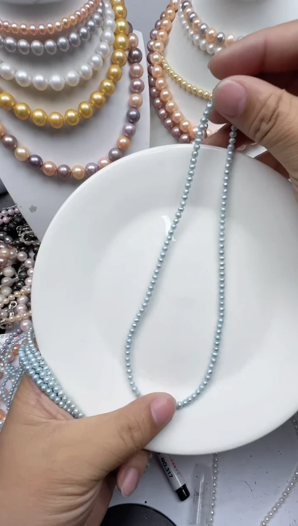 【闪购商品】淡水珍珠颈饰未镶嵌1