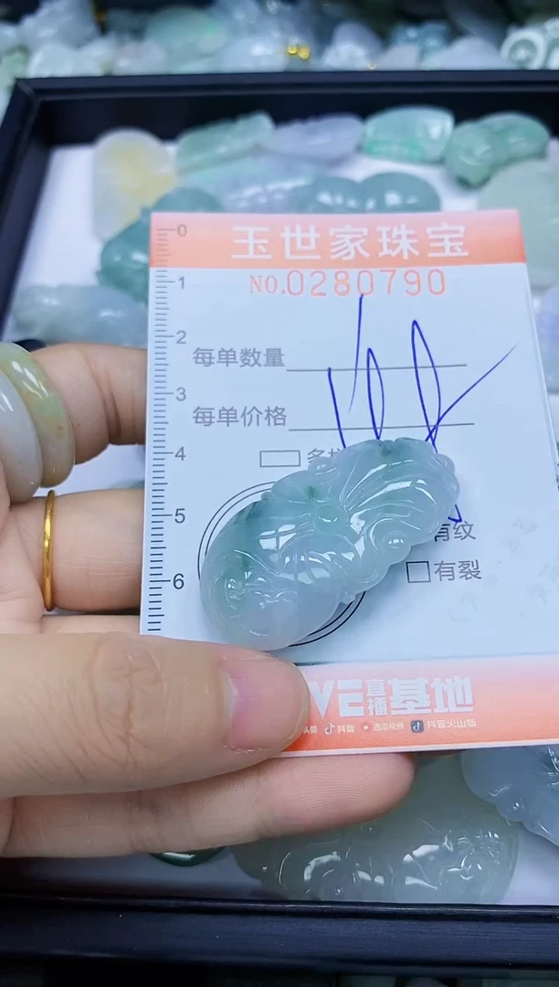 翡翠未镶嵌颈饰闪购0280790
